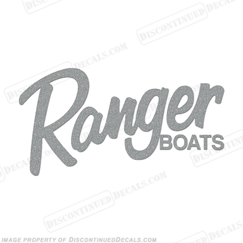 Ranger Boats Decal - Metallic Silver INCR10Aug2021