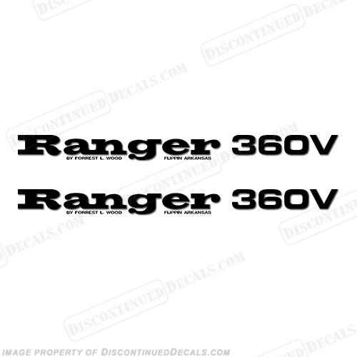 Ranger 360V Decals (Set of 2) - Any Color! INCR10Aug2021