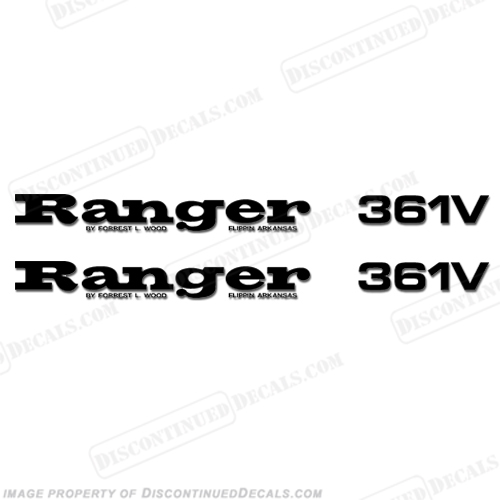 Ranger 361V Decals (Set of 2) - Any Color! INCR10Aug2021