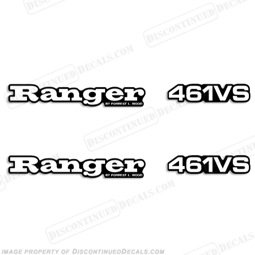 Ranger 461VS Decals (Set of 2) - Any Color! INCR10Aug2021