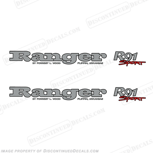 Ranger R91 Sport Decals (Set of 2) INCR10Aug2021