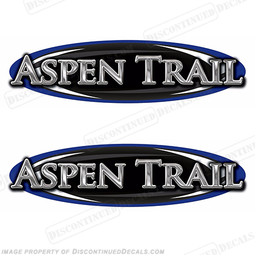 Aspen Trail by Dutchmen RV Decals (Set of 2) INCR10Aug2021