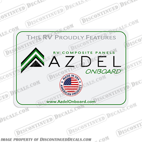 Decal for RV with Azdel Composite Panels RV, Azdel, for, Decal, Decals, composite, panel, panels,