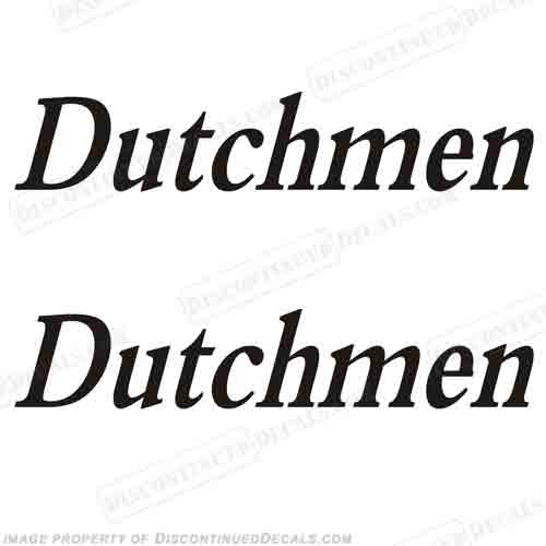 Dutchmen RV Decals (Set of 2) - Any Color! INCR10Aug2021