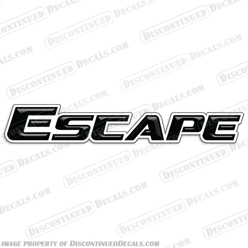 Escape by KZ-19 RV Decal escape, by, kz, 19, rv, decal, sticker, logo, motorhome, camper, single,