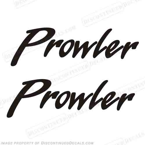 Fleetwood Prowler Logo RV Decals (Set of 2) - Any Color! INCR10Aug2021