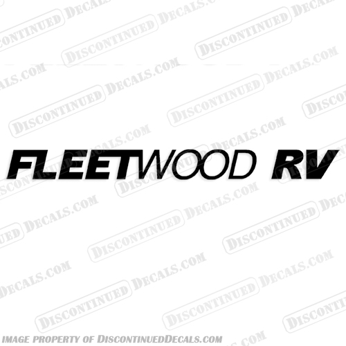 Fleetwood RV Logo Decal - Single Decal - Any Color! Jamboree, by, fleetwood, rv, decal, decals, set, sticker, kit, any, color, single, logo, motorhome, travel, trailer, camper, fleet, wood, fleetwoodrv, any, color, single