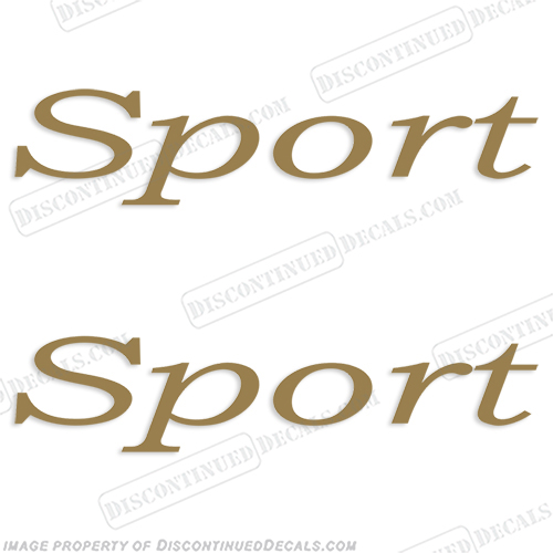 Fourwinns “Sport” RV Logo Decals - (Set of 2) Any Color! four, winns, four winns, four-winns, INCR10Aug2021