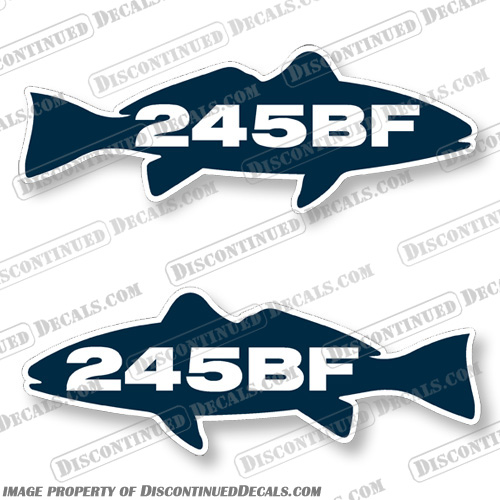 Sea Fox 245BF Decals Sea, Fox, 245BF, Decal, Decals