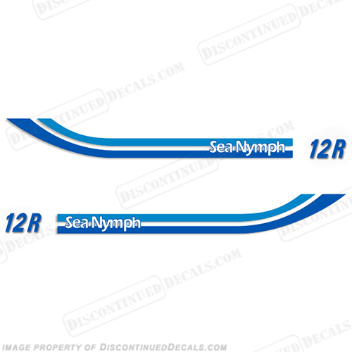 Sea Nymph 12R Boat Stripe Decal Kit INCR10Aug2021