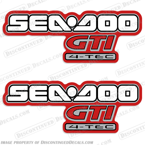 Sea Doo GTI 4-Tec Decals - 2008  sea doo, xp di, sea-doo, seadoo,gti, GTI, 4tec, 4-TEC, 4-Tec, 4-tec, 2008, logos, decals, kit, stickers, 