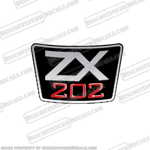 Skeeter Boat Logo Decal - ZX202 Skeeter, Boat, Decals, ZX202, Bay, Bass, Hull, Logo, Sticker, visor, windscreen, zx, 202, decal, INCR10Aug2021
