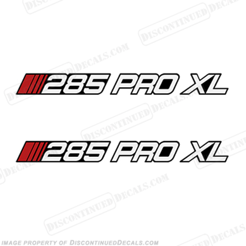 Stratos 285 Pro XL Boat Decals (Set of 2) INCR10Aug2021