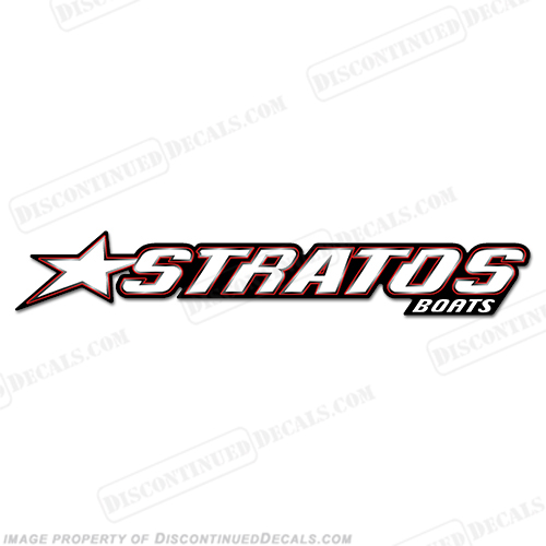 Stratos Boats Logo Decal INCR10Aug2021