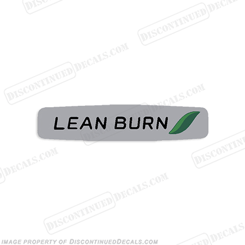 Suzuki LeanBurn Decal 2010+ lean burn, INCR10Aug2021