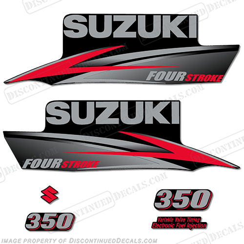 Suzuki 350hp DF350 Decal Kit - 2010+ INCR10Aug2021