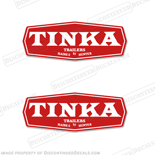 Tinka Trailer Logo Decal Kit (Set of 2) tinkatrailer, tinka-trailer, tinka trailer, tinka, trailer, INCR10Aug2021