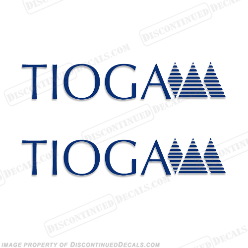 Tioga RV Decals (Set of 2) - Any Color! INCR10Aug2021