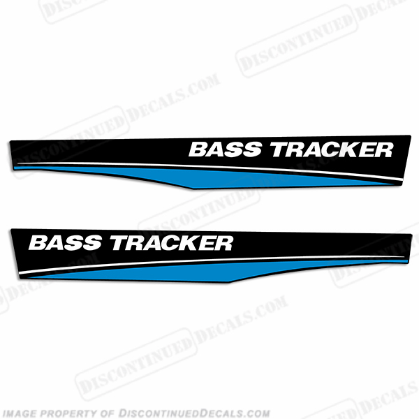 Bass Tracker Boat Decals - Blue INCR10Aug2021