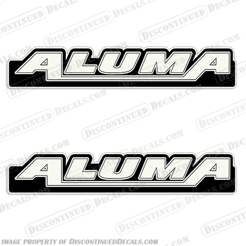 Aluma Aluminum Carrier Haul Boat Decals (Set of 2)  aluma craft, aluma-craft, aluma, craft, alumacraft, alpex, aluminum, carrier, Haul, boat, boats, decal, decals