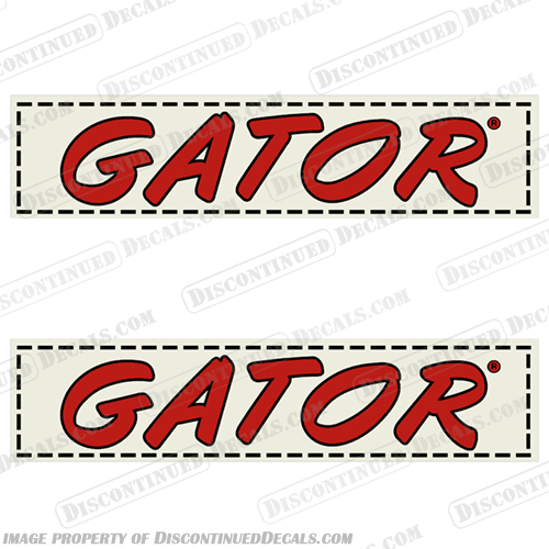 Gator Trailer Decals (Set of 2) - Style 3 gator, trailer, decals, sticker, set, of ,2, style, 3, decal, boat, 
