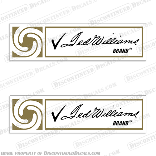 Ted Williams Boat Trailer Decals Ted, Williams, Ted Williams, Boat, Trailer, Decal, Decals