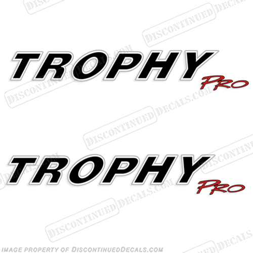 Trophy Pro Boats Logo Decal (Set of 2) INCR10Aug2021