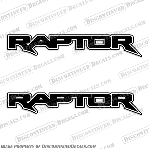 Ford Raptor Truck Bed Decals - Any Color! Ford, Raptor, Truck, Bed, Outboard, Motor, Engine, Decal, Decals, Kit, Any Color, Custom Color