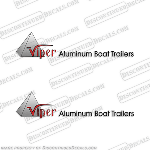 Viper Aluminum Boat Trailer Decals viper, decals, aluminum, boat, trailer, stickers