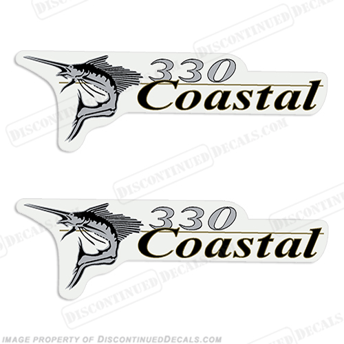 Wellcraft Coastal 330 Logo Boat Decals (Set of 2) INCR10Aug2021
