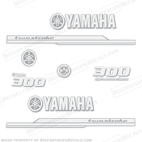 HPDI AMR Racing Outboard Engine Graphics Kit Sticker Decal Compatible with Yamaha 250 