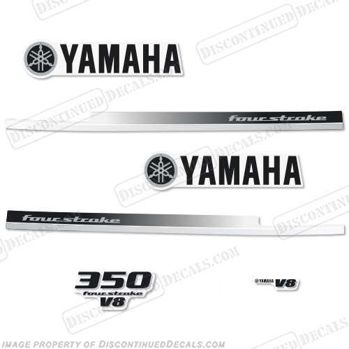 Yamaha 350hp 4-Stroke V8 Decal Kit - 2018+ 350, 350 hp, fourstroke, four stroke, four-stroke, INCR10Aug2021