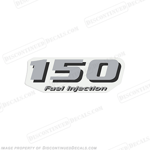 Yamaha Single "150 Fuel Injection" Decal - Rear