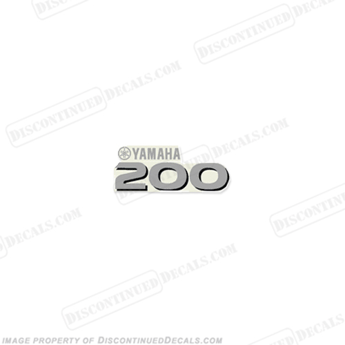 Yamaha "200" HPDI Decal - Front INCR10Aug2021