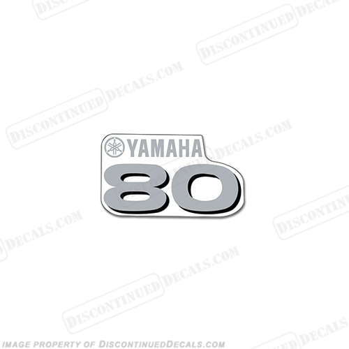 Yamaha "80" Decal - Front INCR10Aug2021