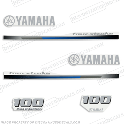 Yamaha 100hp Decals - 2013+ INCR10Aug2021