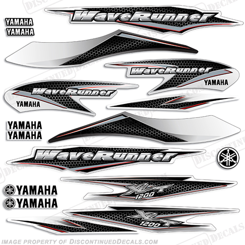 Yamaha 2001 XLT 1200 PWC Decals