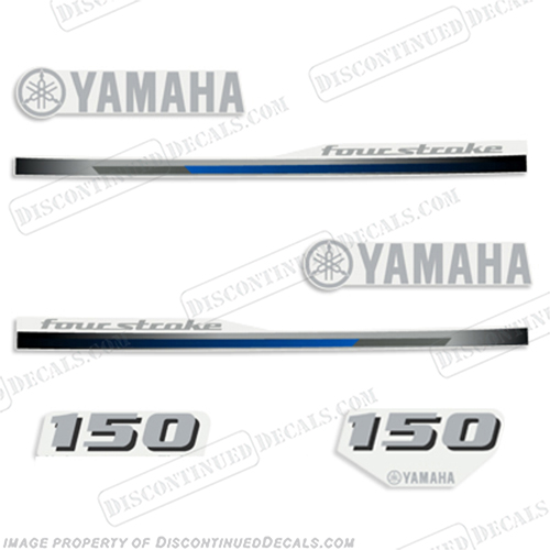Yamaha 150hp Decals - 2013 Style INCR10Aug2021