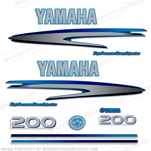 Custom Color Yamaha Decals