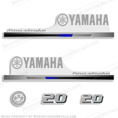 Yamaha 2010+ Style 20hp Decals INCR10Aug2021