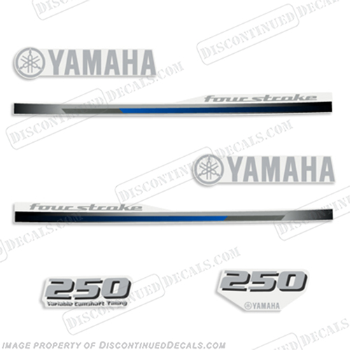 Yamaha 250hp Decals - 2013 - 2014 Style 250, INCR10Aug2021