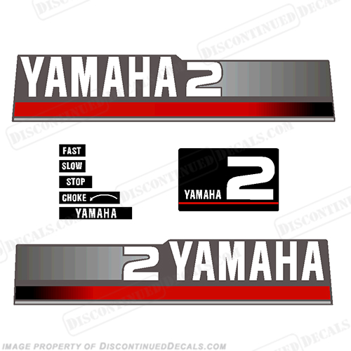 Yamaha 1997 2hp Decals INCR10Aug2021