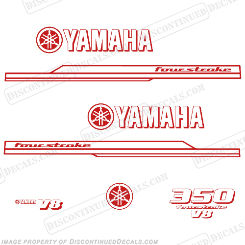 Yamaha 350hp V8 Decal Kit - Any Color! - 2008+ INCR10Aug2021