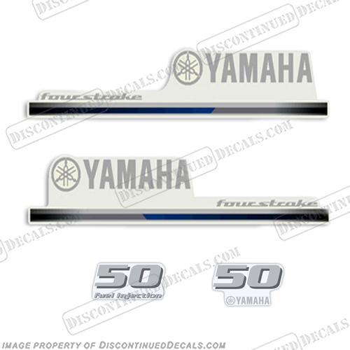 Yamaha 50hp (F50) Decals  INCR10Aug2021