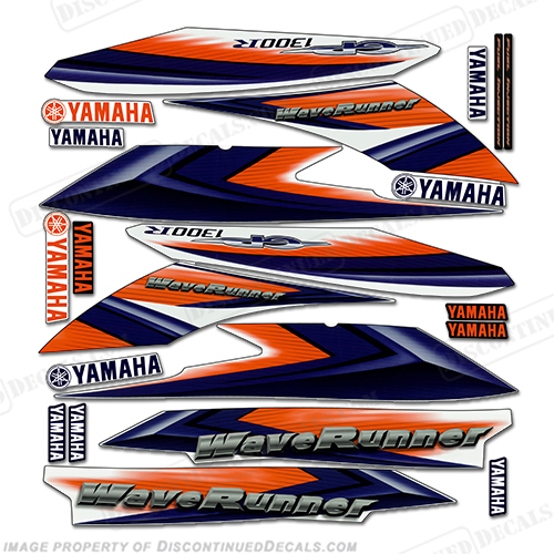 Yamaha 2003 GP1300R 2 Stroke PWC Decals INCR10Aug2021