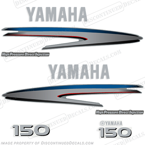 Yamaha 150hp HPDI Decal Kit INCR10Aug2021
