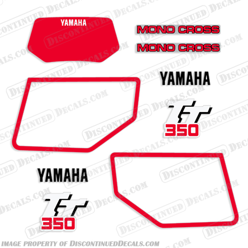 Yamaha TT350 Dirt Bike Decals yamaha, TT350, TT, tt, 600, 1998, dirt, bike, enduro, motorcycle, stickers, decals, off road