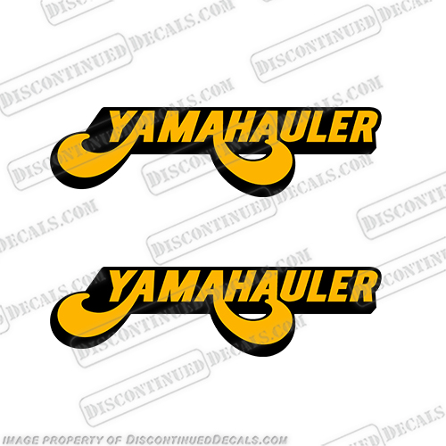 Yamaha "YAMAHAULER" Decals (Set of 2)  Yamahauler, Yamaha, Decals, van, sticker, decal, set 