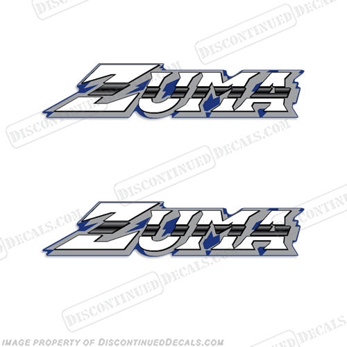 Zuma 50cc Scooter Decals (2000) INCR10Aug2021